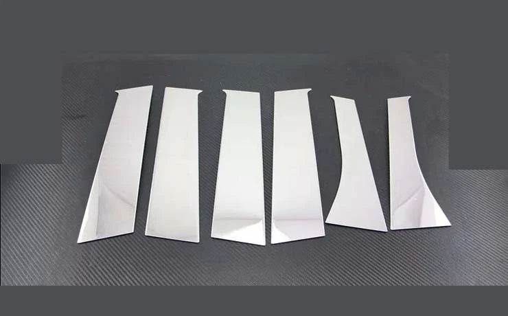 Steel Pillars Post Upper Window for Mitsubishi Outlander 2016-2020 (6 pcs)