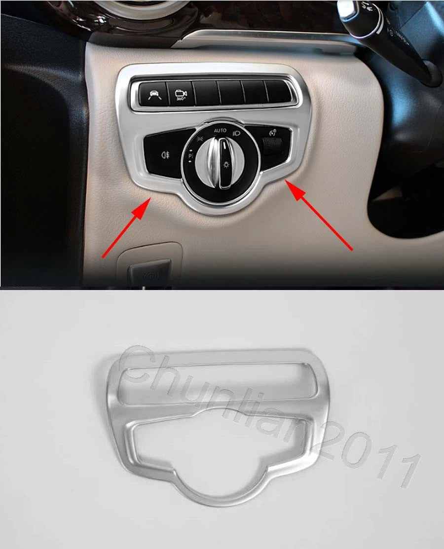 Head Light Adjust Frame Cover Trim for Mercedes Benz V-Class (2014-2020)