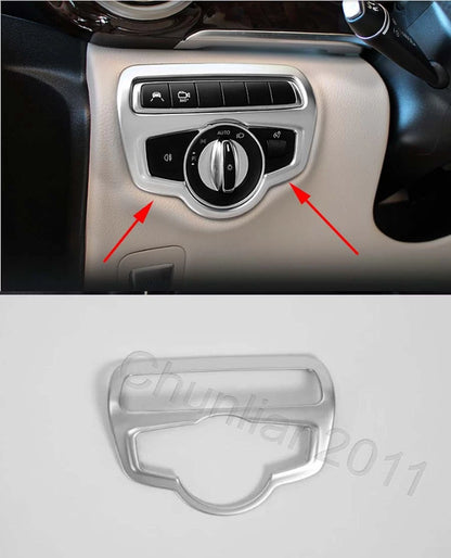 Head Light Adjust Frame Cover Trim for Mercedes Benz V-Class (2014-2020)