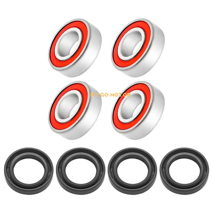 2x Front Wheel Hub Bearings Seals for Honda Rancher TRX350TE/TM (2000–2006)