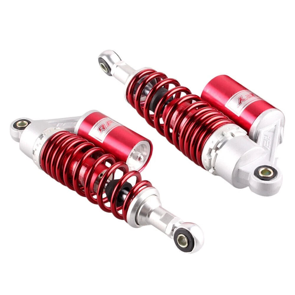 280mm 11" Air Shock Absorbers  for Scooter Bike Moped Red
