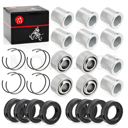 Front Lower/Upper A-Arm Bushings for Honda 87-92 FourTrax 250 TRX250X