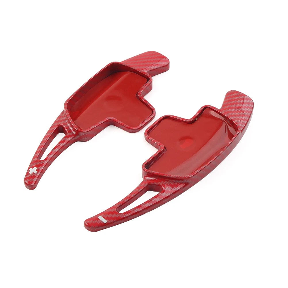 Carbon Fiber Auto Steering Wheel Paddle Shifter Extensions for Mercedes-Benz