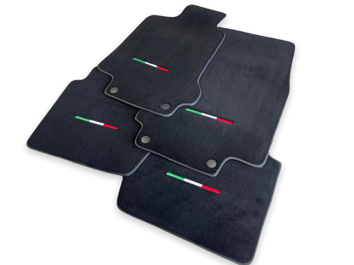 Floor Mats for Maserati GranTurismo Black Carpets LHD (2007-2020)