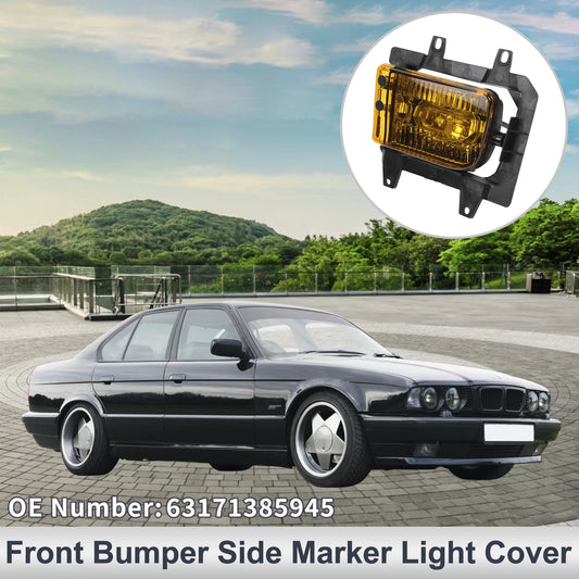 1 Pc Left Front Bumper Side Marker Light Cover for BMW E30