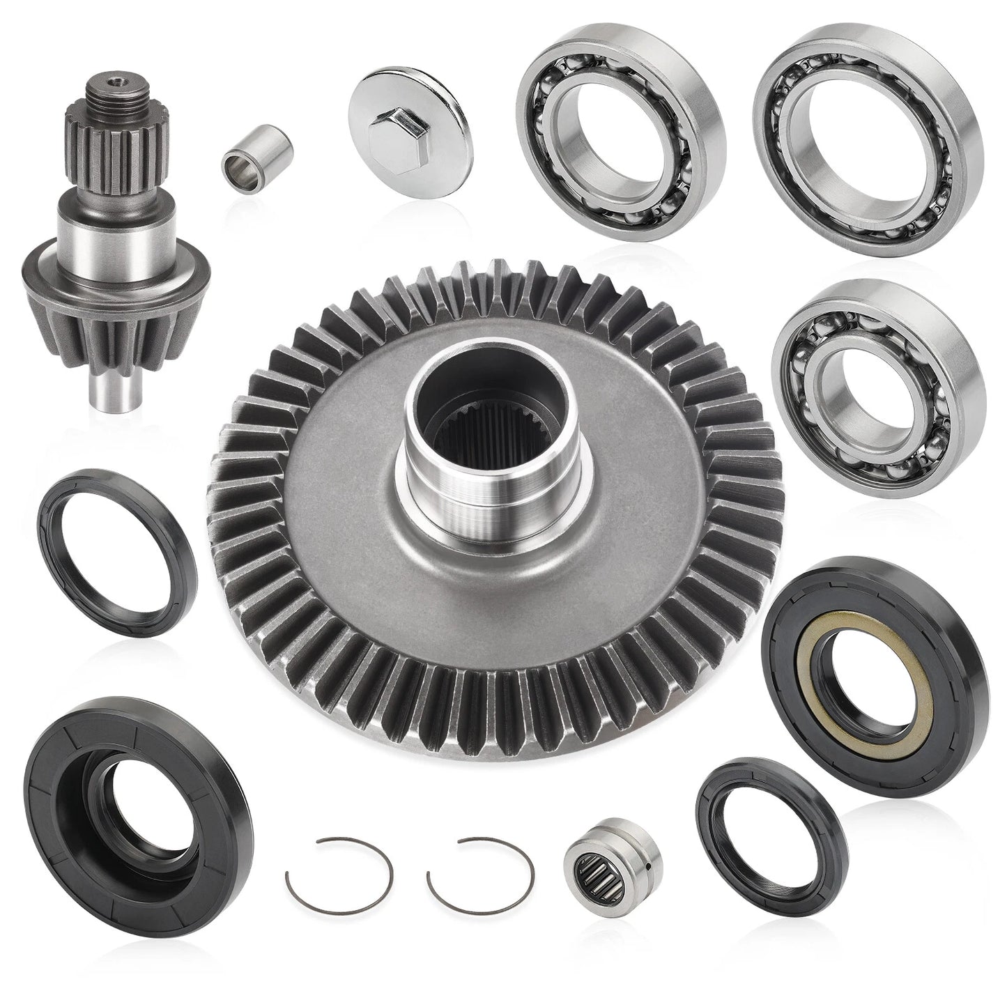 Rear Diff Pinion Ring Gear Bearings for Honda Rancher 350 TRX350 00-06