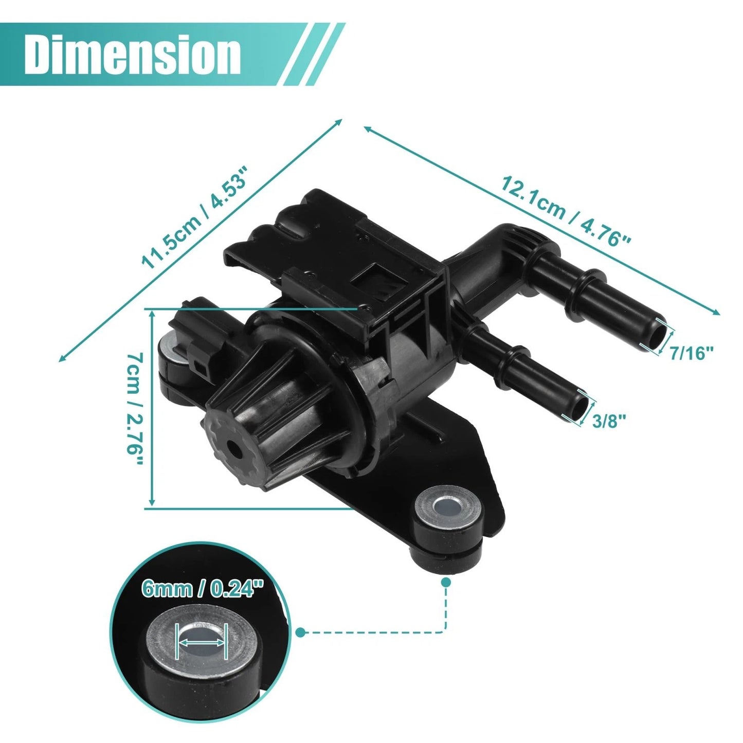 Vapor Canister Purge Solenoid Valve for Ford F-150 (2004-2006)