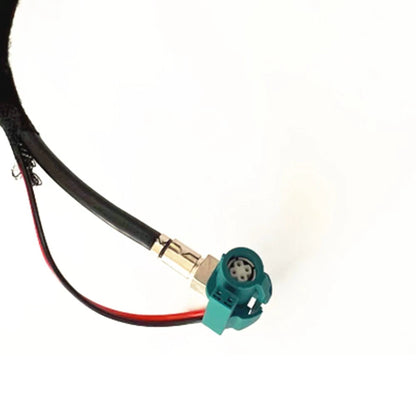 4+2Pin Fakra HSD Z Male to Z Female 90 Degree Cable for BMW