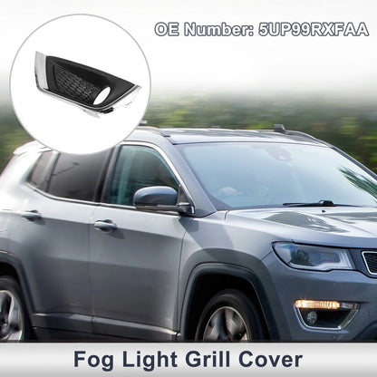 Front Left Fog Light Grill for Jeep Compass (2017-2019)
