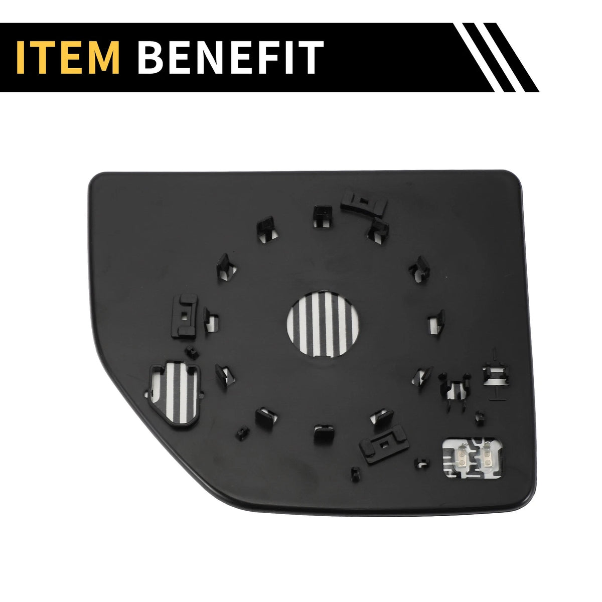 Heated Upper Left Mirror Glass for Ford F-250 F-350 (2011-2016)
