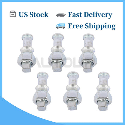 6x Wheel Nuts & Stud Kit Rear (Left) for Isuzu NPR NPR-HD NQR NRR Reach