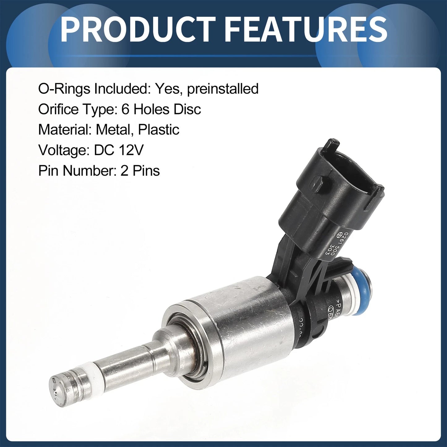 6 x Fuel Injector 3.6L for Chevy Traverse (2009-2016)