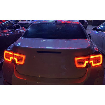 LED Tail Lights for Chevrolet Malibu 2013-2015 Black Shell (2013-2015)