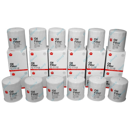 12 Oil Filters for Prado Diesel KZJ90 KZJ95 KZJ120 1KD-TE Land Cruiser KZJ73