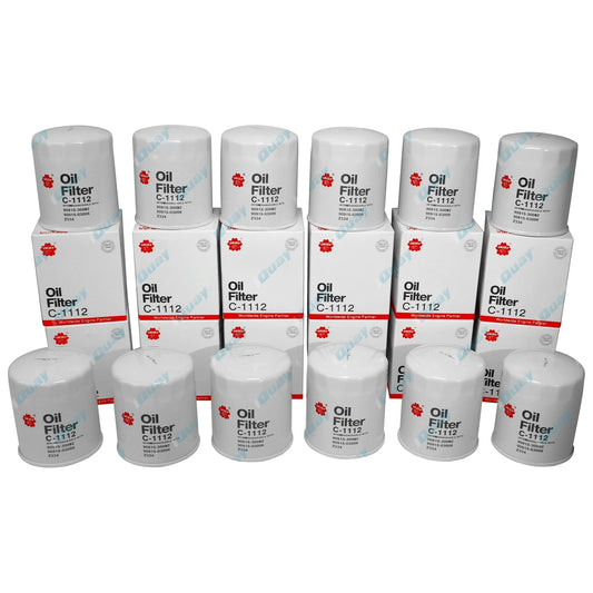 12 Oil Filters for Prado Diesel KZJ90 KZJ95 KZJ120 1KD-TE Land Cruiser KZJ73