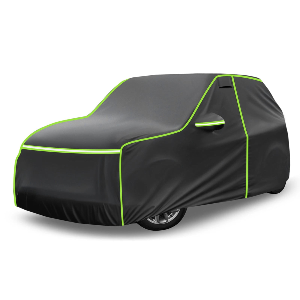 Waterproof All Weather Car Cover for Mini Cooper 2DR (2002-2021) Black