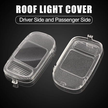Pair Overhead Console Dome Map Reading Light for Dodge Ram (2002-2010)