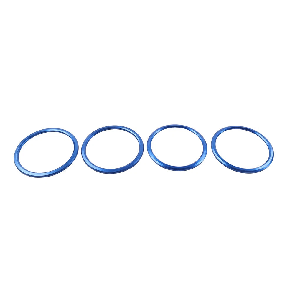 Blue Air Condition Vent Outlet Ring Cover Trim for Chevrolet Camaro (2017-2022)