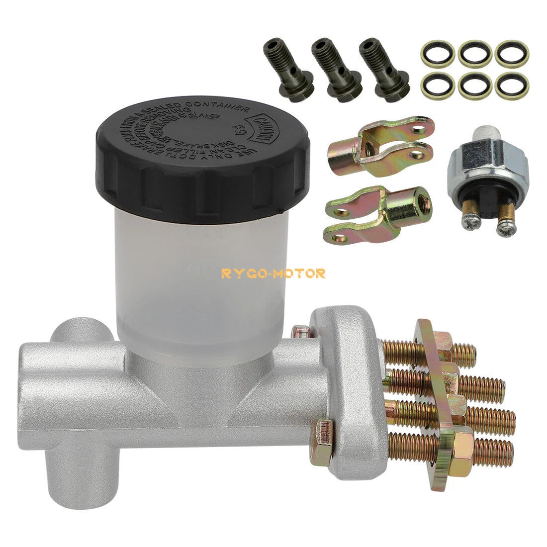 M MATI Hydraulic Go Kart Brake Master Cylinder for 90cc-250cc Go Kart Buggy