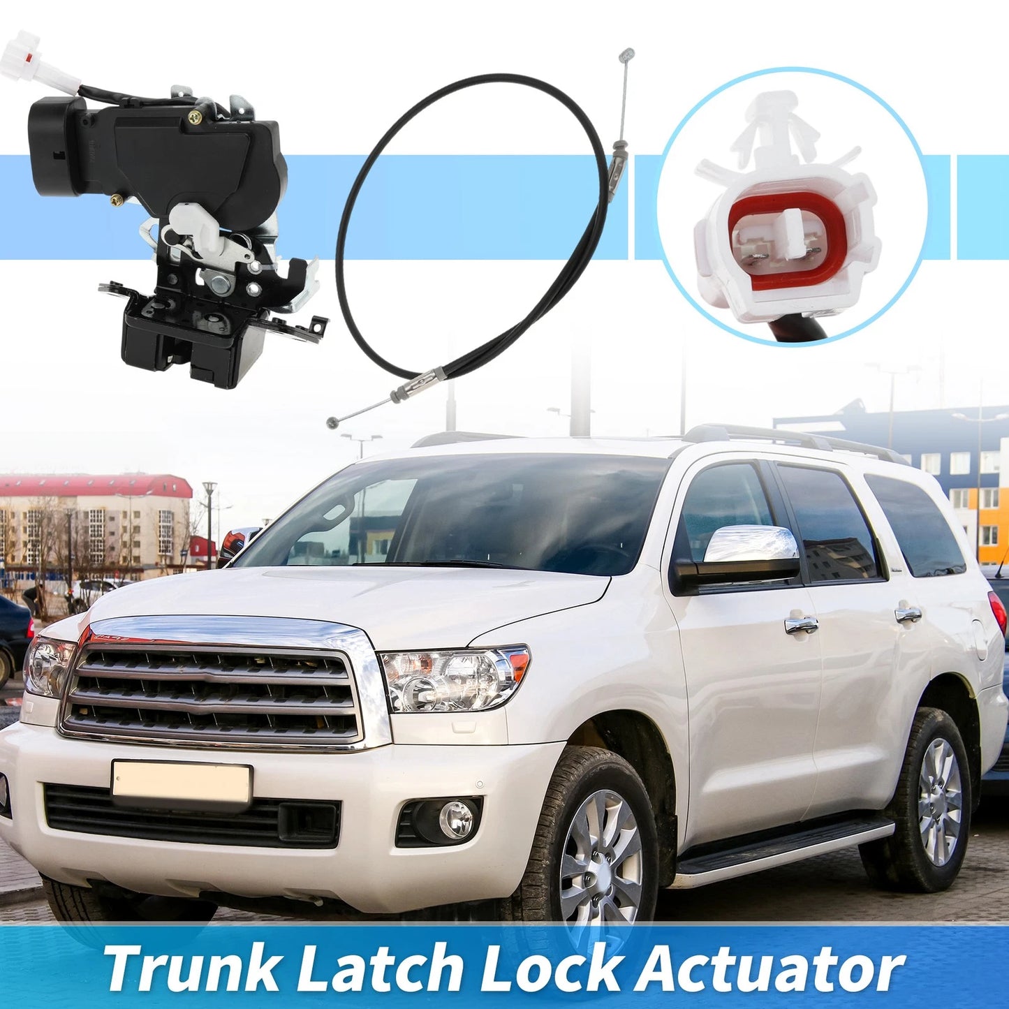 Trunk Latch Lock Actuator for Toyota Sequoia (2001–2007)