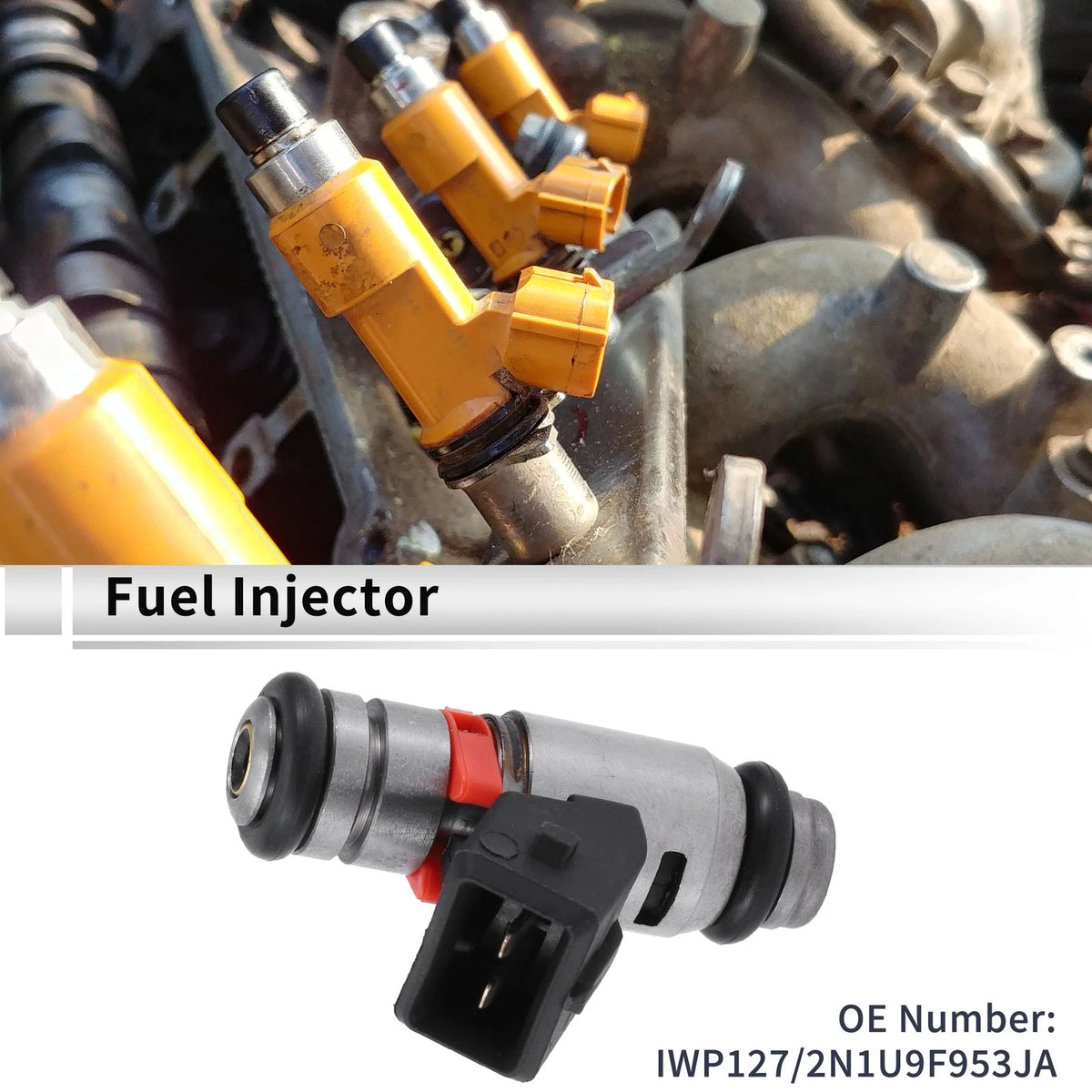 Fuel Injector for Ford Ka 1.2 1.3 Petrol & Diesel Hatchback (1996-2018)