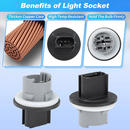 Turn Signal Light and Parking Lamp Socket for Chevy Camaro (2010 - 2015)