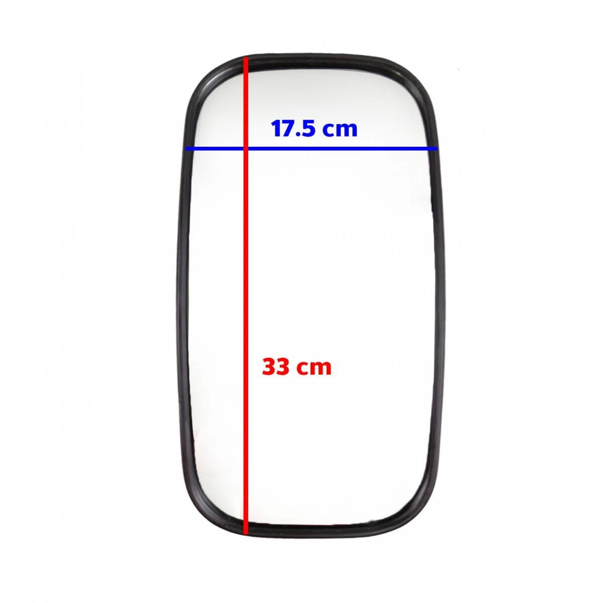Side Outer Mirror Rear View Pair Black Fits Isuzu KS22 Heavy Truck 1980-91 D06