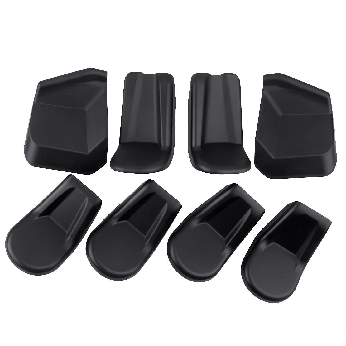 8 x Front Seat Bolt Protector Covers for Jeep Wrangler JK (2007-2017)