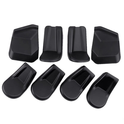8 x Front Seat Bolt Protector Covers for Jeep Wrangler JK (2007-2017)