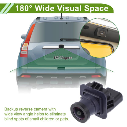 Rear View Camera 120-180 Degree for Ford Mustang (2015-2019)
