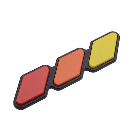Tri-Color Grille Cover Badge Emblem for Toyota Tacoma 4Runner Tundra (2005-2023)