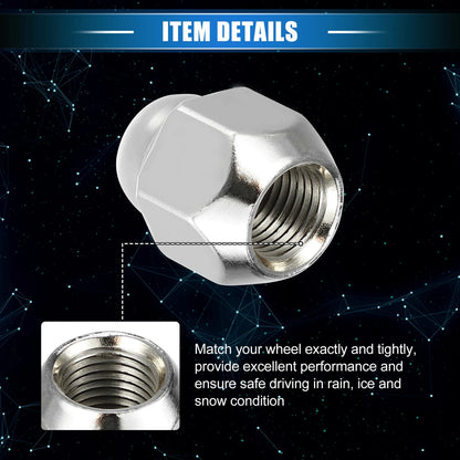20 x M12x1.25 Wheel Lug Nuts for Honda Accord (1976-1981)