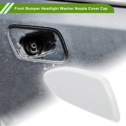 Front Right Washer Nozzle Cover Cap White for Toyota Rav4 (2010–2012)