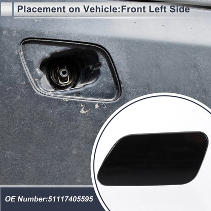 Bumper Headlight Washer Nozzle Cover for BMW 740i (1993-2001)