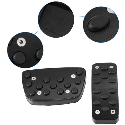 2 x Brake Gas Accelerator Pedal Covers for Toyota Camry (2012–2017)
