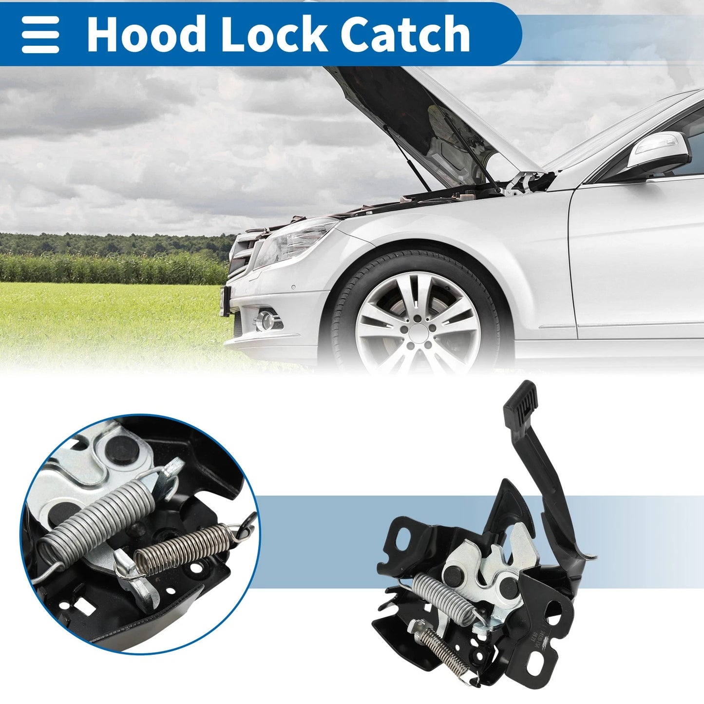 Hood Latch Assembly for Honda Fit (2015-2020)