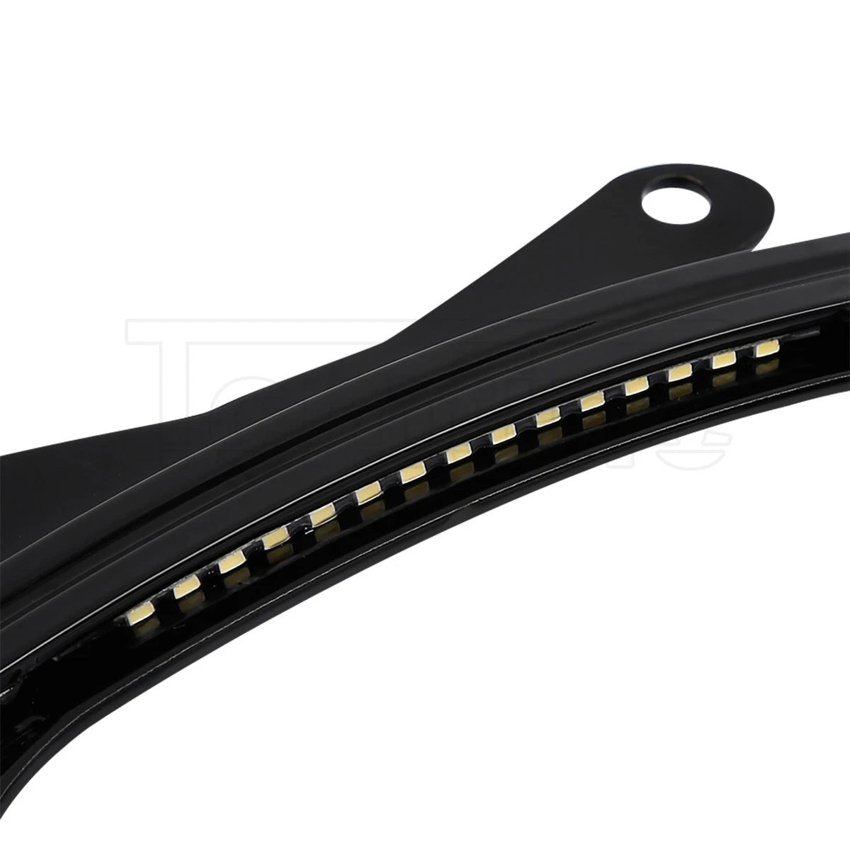 Curved License Plate Frame LED Light for Harley FLHRXS Road King (2017-2025)