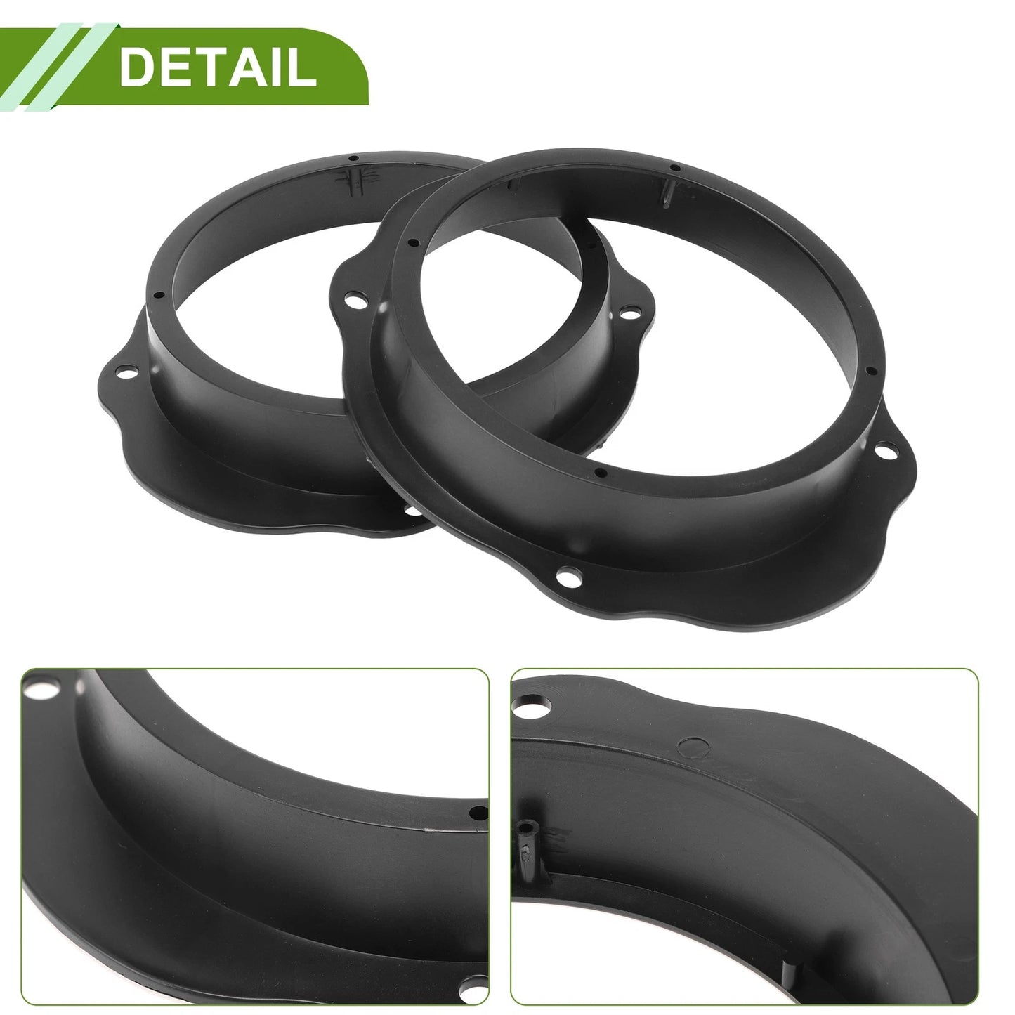 Speaker Spacer Ring Adapter for Ford Focus 6.5" Speakers 2 x Pcs