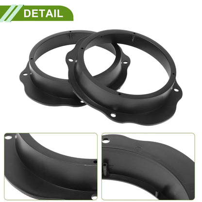 Speaker Spacer Ring Adapter for Ford Focus 6.5" Speakers 2 x Pcs