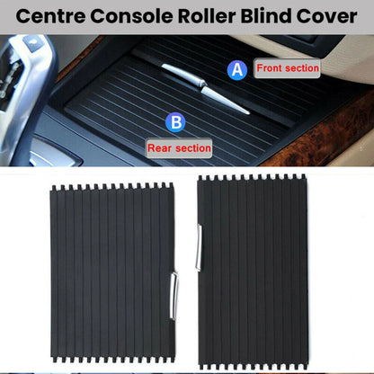 Storage Box Center Console Roller Blind Covers x2 for BMW X5 X6 (2007-2014)