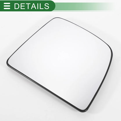 Right Side White Convex Mirror Glass for Ford Transit (2014-2018)