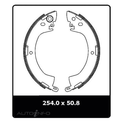 Overhaul Rear Brake Shoe Drum for Mitsubishi Express SJ Van