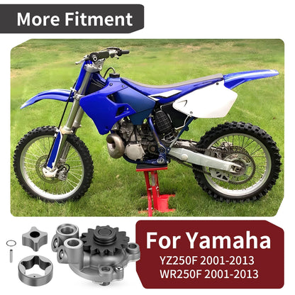 Oil Pump Assembly & Rotor Kit for Yamaha YZ250F WR250F (2001–2013)