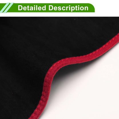 Dashboard Dash Cover Mat for BMW X3 (2011-2017) Sun Protector Pad Black Red