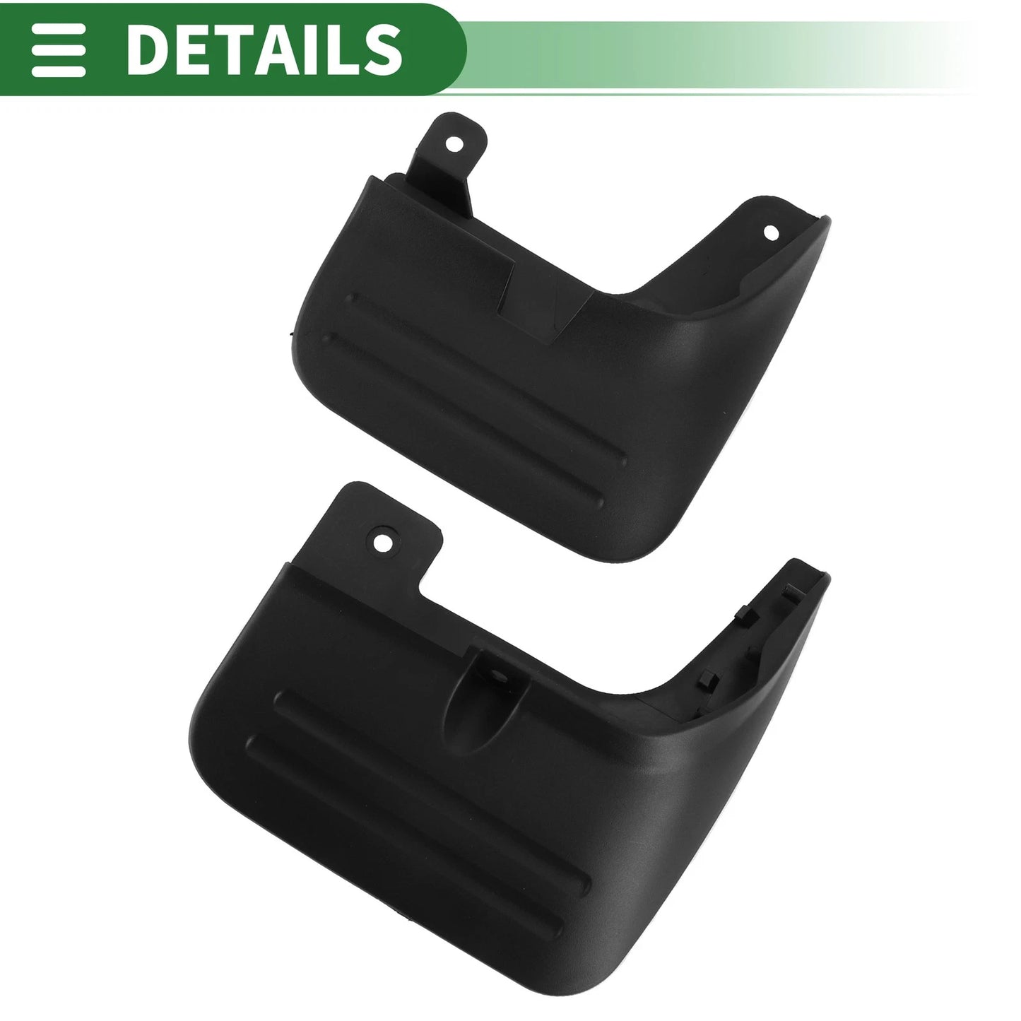 Mud Flaps Splash Guards for Hyundai H-1 2011-2023 with Mount Accessories