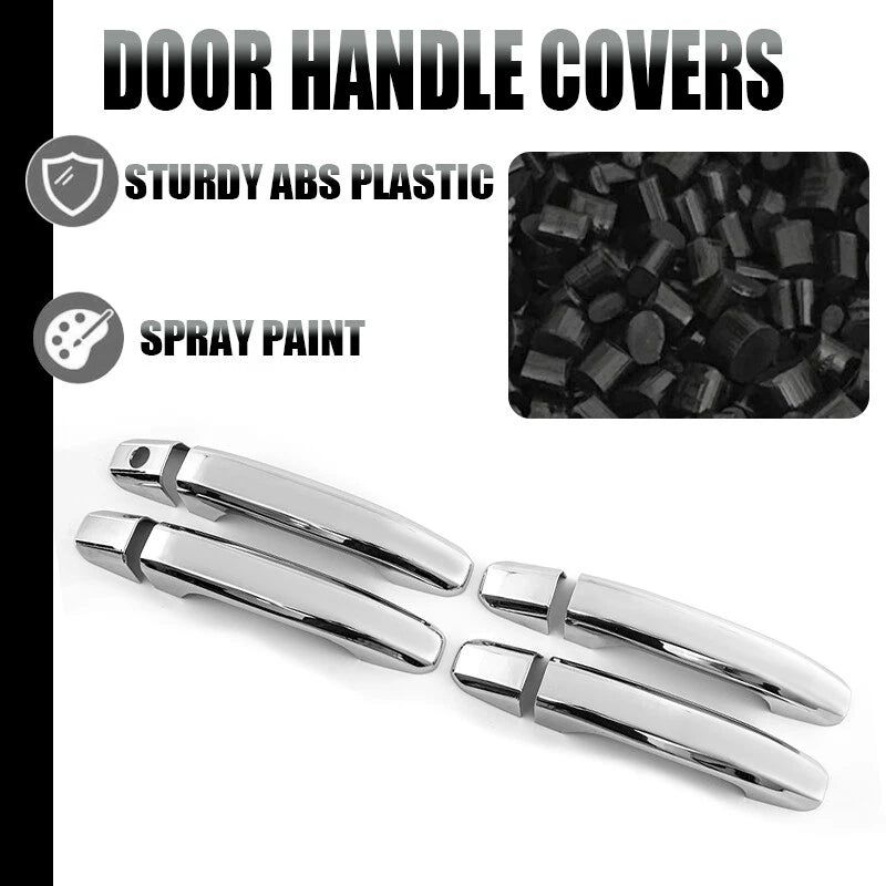 Chrome Door Handle Covers for Chevy Silverado GMC Sierra (2014-2020)