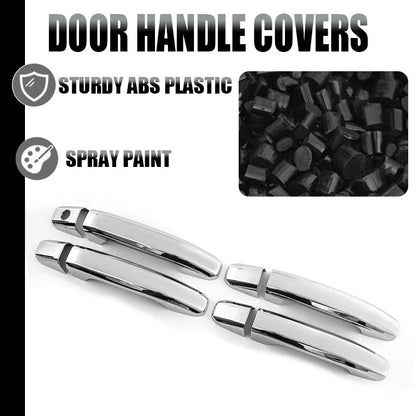 Chrome Door Handle Covers for Chevy Silverado GMC Sierra (2014-2020)