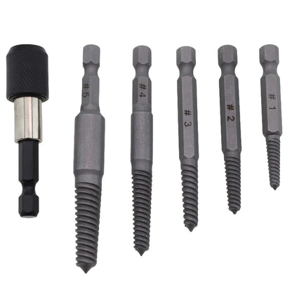 Stud Screw Extractor Hand Tools Remover Set Steel Treatment