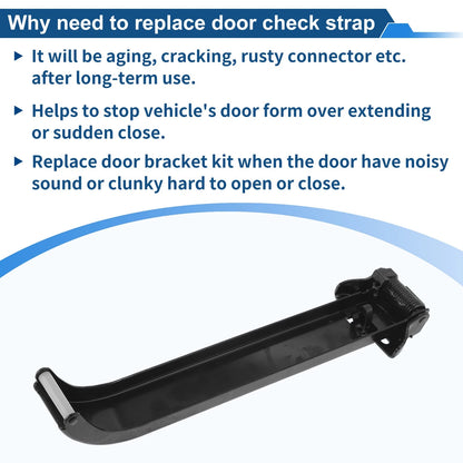 Rear Left & Right Door Check Straps for Renault Master (2010-2020)