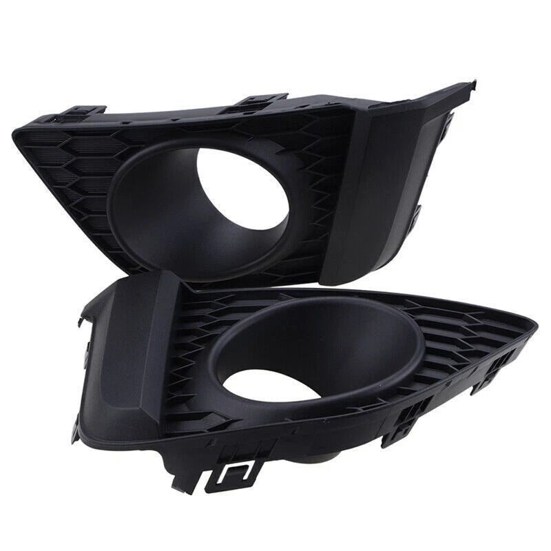 2 x Front Bumper Bezel Fog Light Lamp Covers for Honda Fit Jazz (2014-2017)